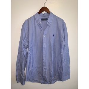 Men’s Large Blue Ralph Lauren Dress Shirt